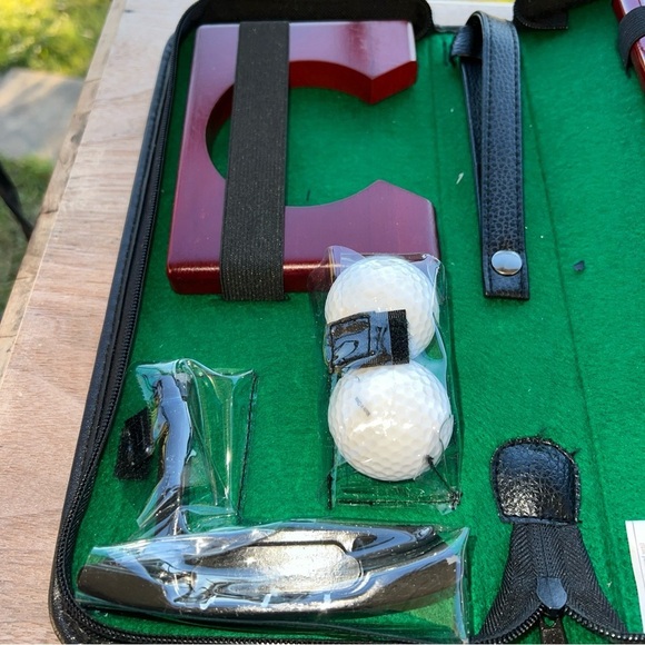 New Executive Golf Putting Set - Solid Wood Vintage INNOVAGE SPORTS - Picture 6 of 6